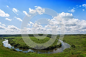 View of Krasivaya Mecha River