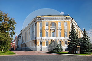 The view of Kremlin Senate from Senate square