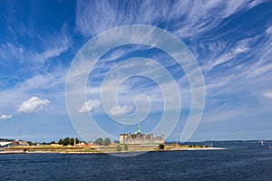 View of Kronborg castle in Denmark