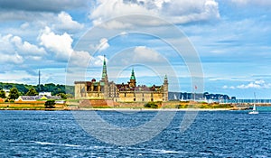 View of Kronborg Castle from Oresund strait - Denmark