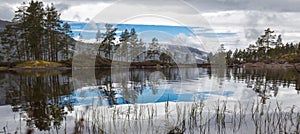 View from Kviteseidvegen, Telemark, Norway photo