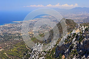 View on Kyrenia, North Cyprus.