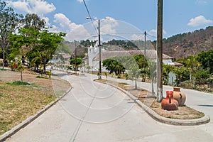 View of La Campa village, Hondur