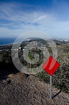View of La Jolla from Mount Soledad photo