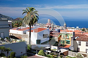 View on La Orotava, Tenerife, Spain photo