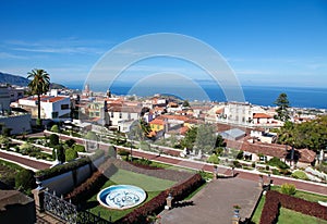 View on La Orotava, Tenerife, Spain photo