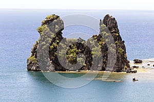 View of La poule couveuse of Hienghene photo