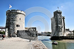 A view of La Rochelle Harbour