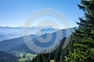 View from the Laber mountain