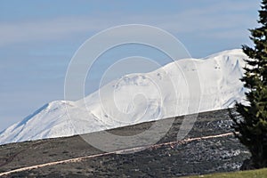 View of Laberia mountains