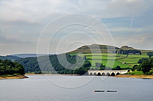 View of Ladybower Reservoir, Derbyshire