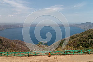 View of Laguna de Apoyo, Nicaragua photo