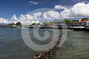 View of Lahaina's Front street, Maui, Hawaii