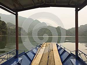 View of Lake Ba Be in Bac Kan, Vietnam