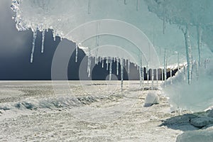 View of Lake Baikal. Siberia.