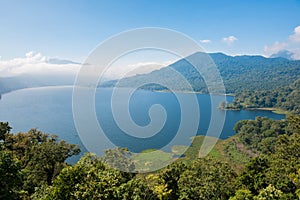 View of Lake Buyan on Bali island, Indonesia. It\'s Bali’s second biggest lake.