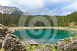 View of Lake Carezza