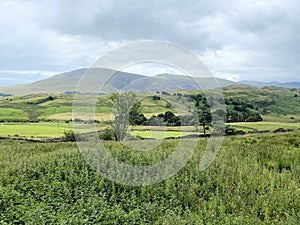 A view of the Lake District Countryside near Coniston Water