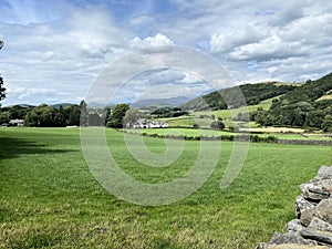 A view of the Lake District Countryside near Coniston Water