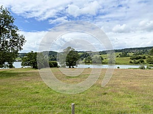 A view of the Lake District Countryside near Esthwaite Water