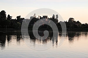 A view of the lake at Ellesmere