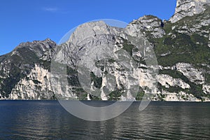 View on Lake Garda in Italy