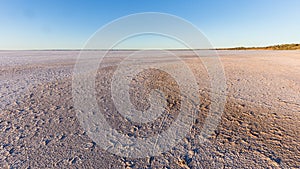 View of Lake Hart near Woomera in South Australia