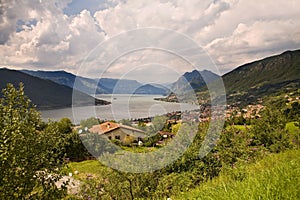 View on lake Iseo