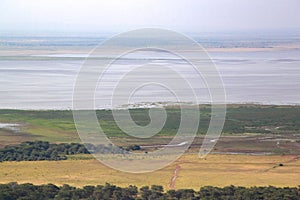 View of Lake Manyara National Park Tanzania photo