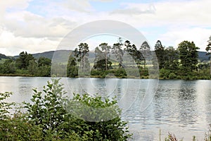 A view of a Lake near Moffatt