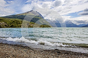 Ushuaia. Argentina. Tierra Del Fuego National Park. Lake Acigami Lago Acigami.