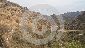 A view of lake from top