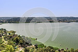 View of Lake Victoria and Mwanza , Tanzania photo