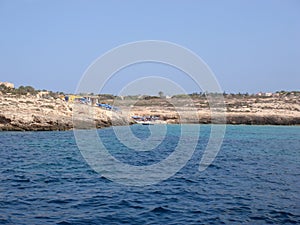 View of Lampedusa landscape