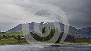 New Zealand, View of Lake Wakatipu