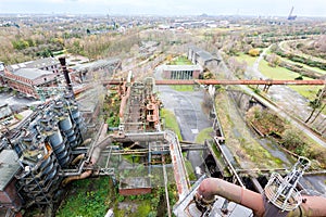 View from landschaftspark duisburg photo