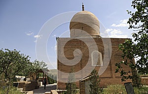 View of the Langar Ota Sanctuary, Uzbekistan