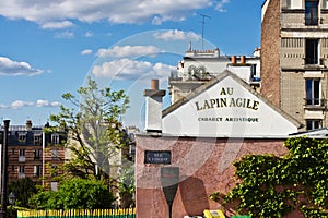 View of the Lapin Agile