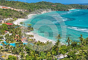 View of the Lapus-lapus beach Boracay island, Philippines