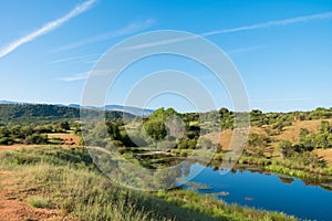 View of Las Medulas, a World Heritage Site