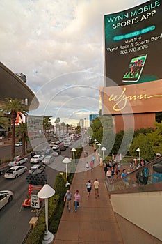 View of Las Vegas Boulevard The Strip