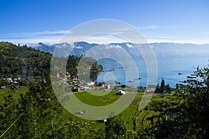 View of Laut Tawar Lake