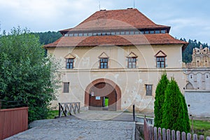 View of the Lazar castle in Lazarea, Romania