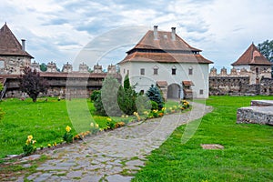 View of the Lazar castle in Lazarea, Romania