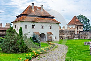 View of the Lazar castle in Lazarea, Romania