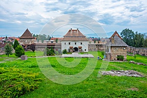 View of the Lazar castle in Lazarea, Romania