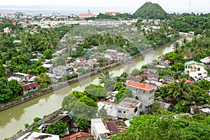 The view on Legazpi town