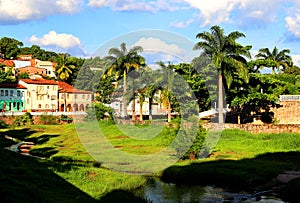 View of Lencois, Chapada Diamantina photo