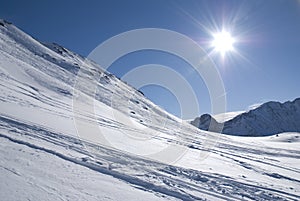 View in Les Arcs