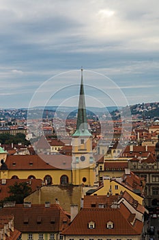 View of Lesser Town from Hradcany